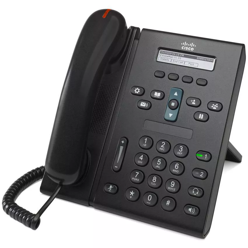 IP-телефон Cisco CP-6921 (некондиция, сломан пластик под клавишей сброса)
